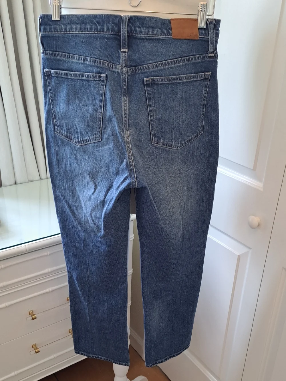 J.Crew‎ Womens Slim Boyfriend Medium Stretch Wash Ankle Jeans S-28